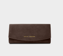 Load image into Gallery viewer, Travel Jewelry &amp; Accessories Organizer - Suede Chocolate
