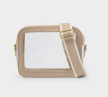 Load image into Gallery viewer, Stadium Crossbody Bag-Light Taupe
