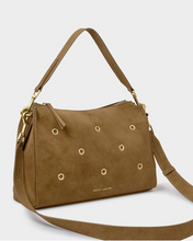Load image into Gallery viewer, Alize Suede Shoulder Bag- Caramel
