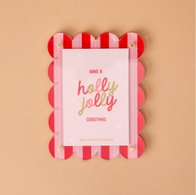 Load image into Gallery viewer, Mini Acrylic Scallop Picture Frame Magnets
