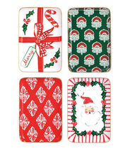 Load image into Gallery viewer, Christmas Metal Tidbit Tray
