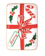 Load image into Gallery viewer, Christmas Metal Tidbit Tray
