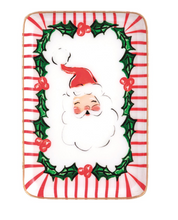 Load image into Gallery viewer, Christmas Metal Tidbit Tray
