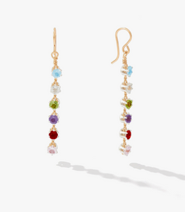 You Are My Sunshine Earrings -6 Stones
