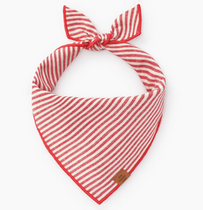 Red Stripe Dog Bandana - Foggy Dog