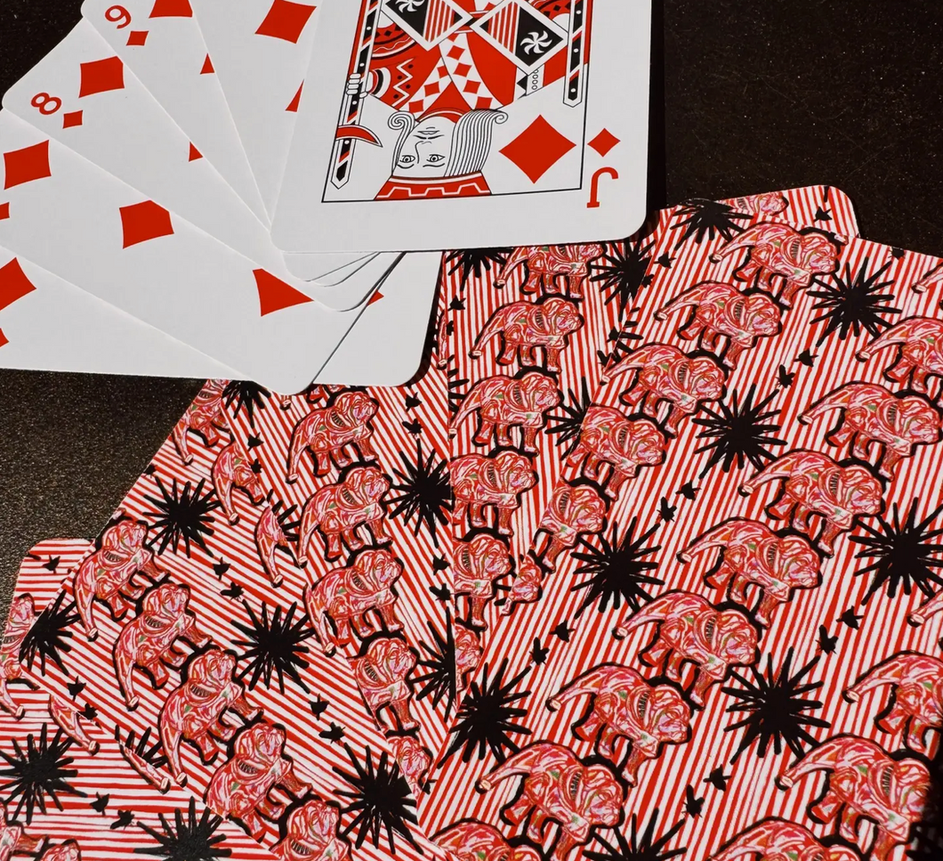 Dawgs Travel Playing Cards