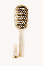 Load image into Gallery viewer, Tan Vented Hair Brush - Teleties

