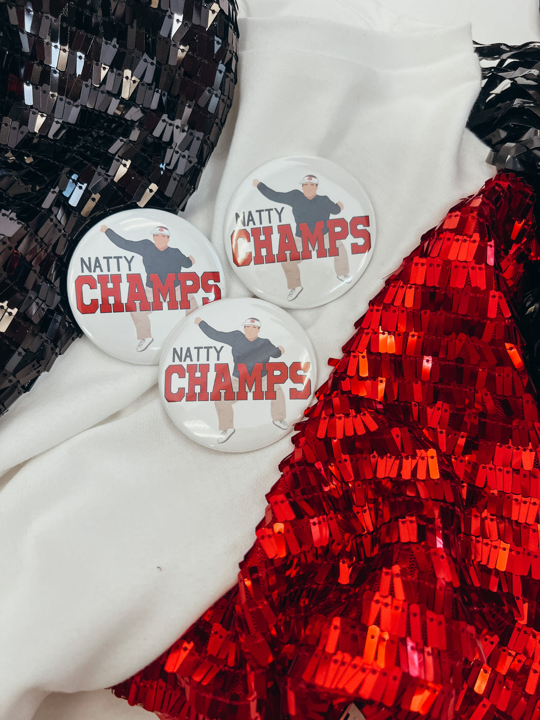 Natty Champs Game Day Button