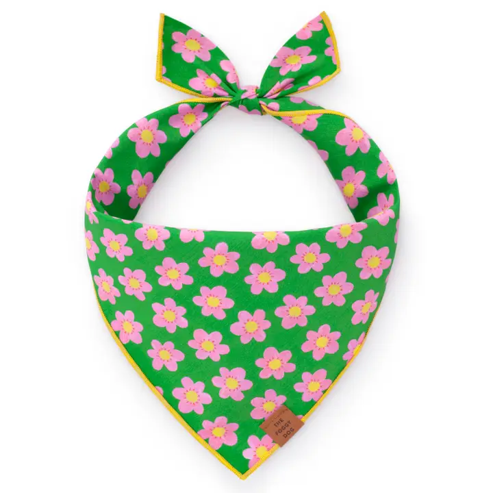 Flower Power Dog Bandana - Foggy Dog