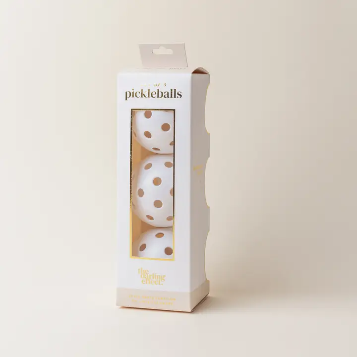 Pickleball Ball White Set- Darling Effect