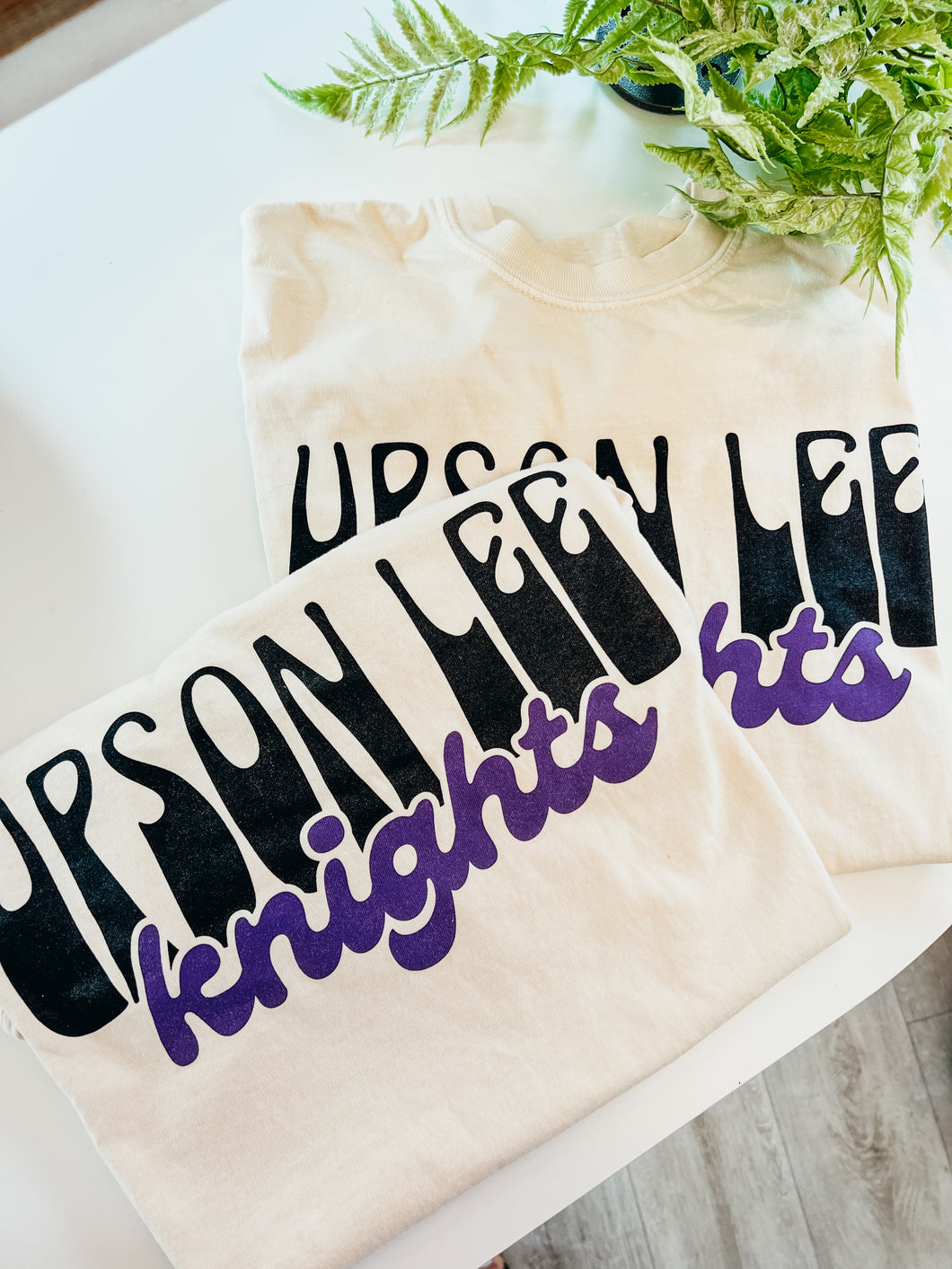 Upson Lee Knights Graphic-Ivory