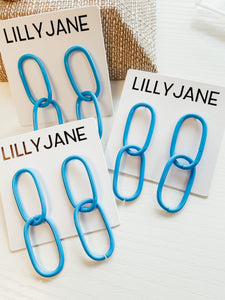 Pastel Sky Links - Blue