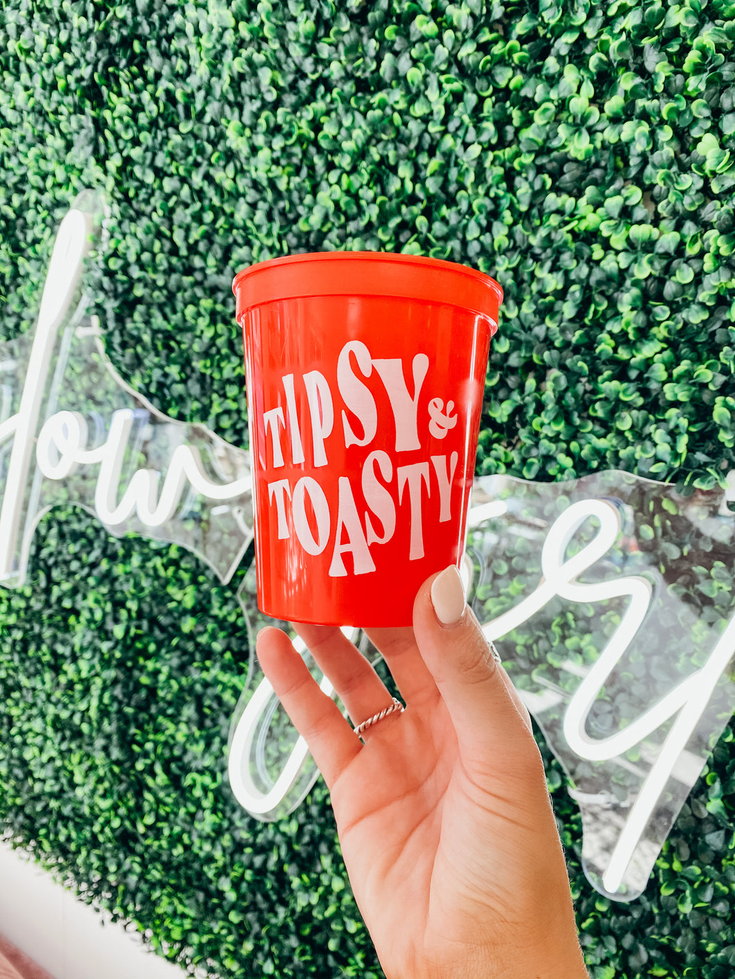 Tipsy & Toasted 16oz. Cup - F+S